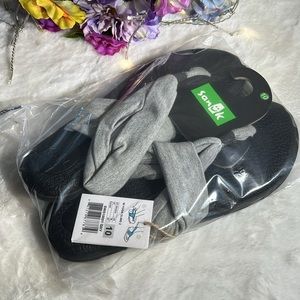 SANUK Yoga Sling SANDALS Size:10 Color:Grey